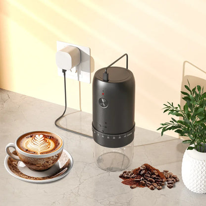 Wireless Coffee Grinder, 40 Adjustable Grinding Settings, Portable Electric Grinder, Suitable for Espresso, French Press